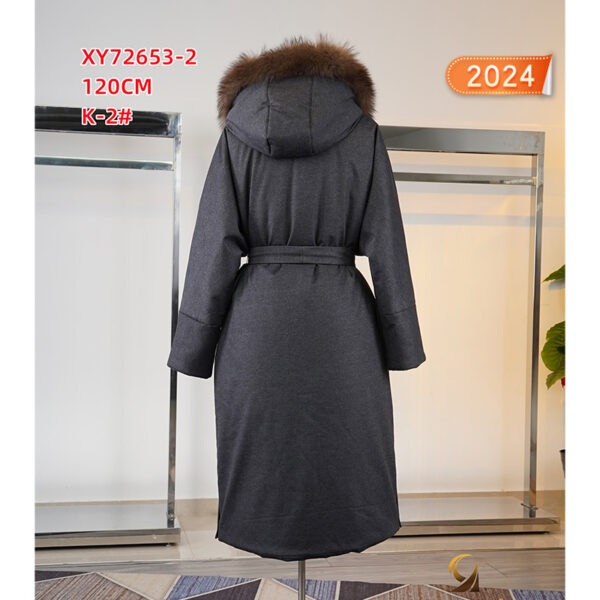 XY72653-2 Пальто с песец текстель — изображение 15