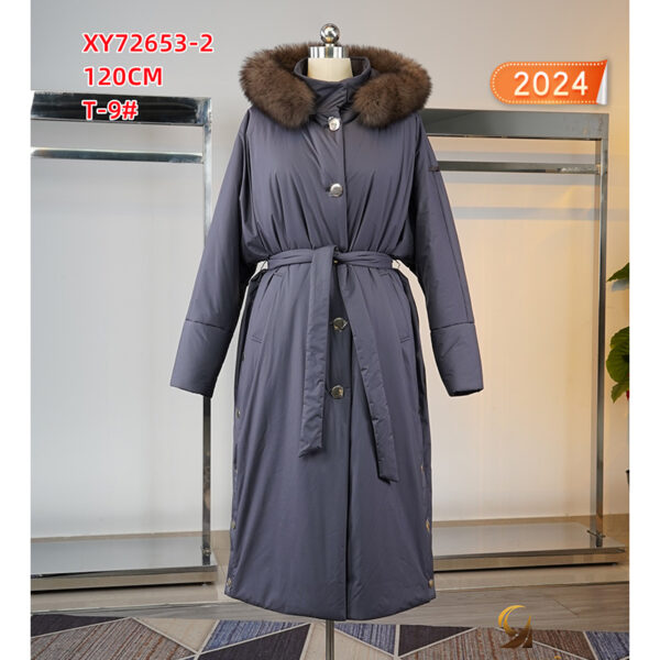 XY72653-2 Пальто с песец текстель — изображение 19