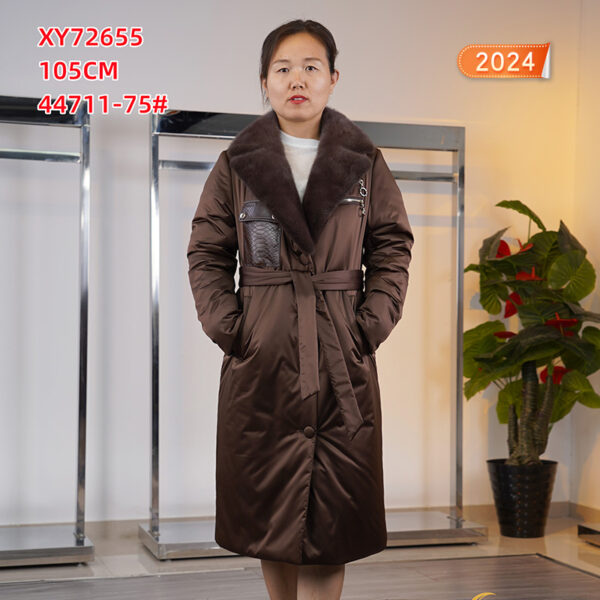 XY72655 Пальто с норка текстель — изображение 4