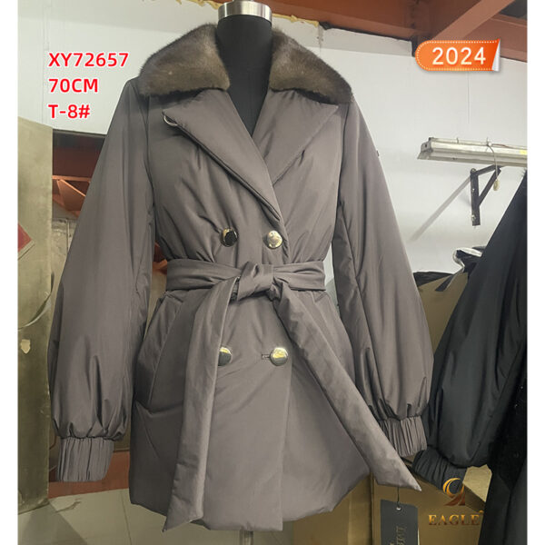 XY72657 куртки с норка текстель — изображение 4