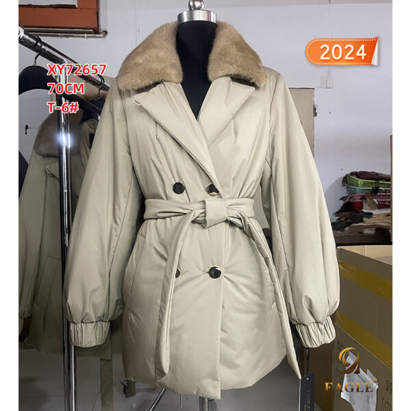 XY72657 куртки с норка текстель — изображение 7