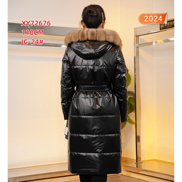 XY72676 Пальто с куница текстель — изображение 7