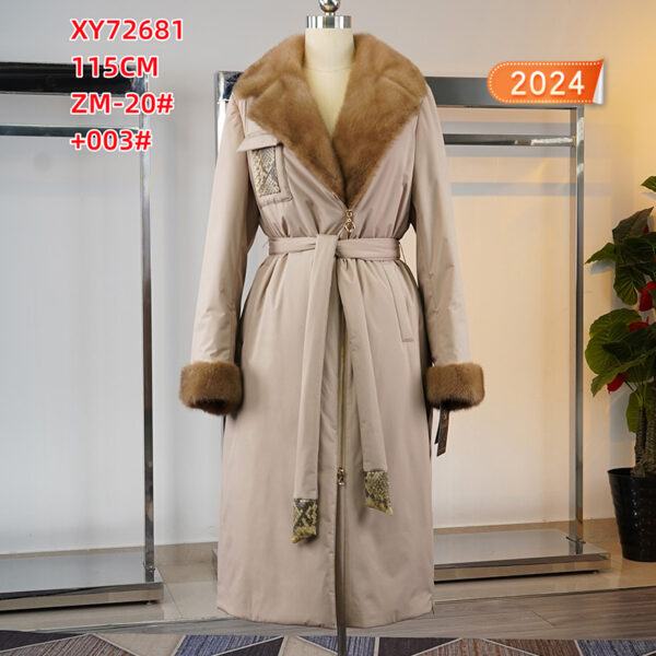XY72681 Пальто с норка текстель — изображение 15
