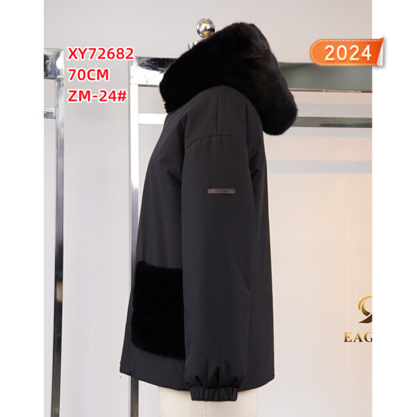 XY72682 куртки с норка текстель — изображение 14