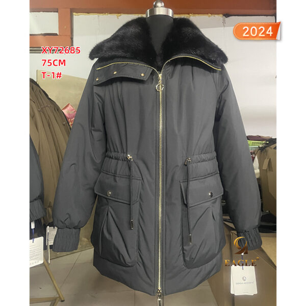 XY72685 куртки с норка текстель — изображение 2