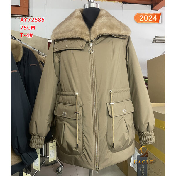 XY72685 куртки с норка текстель — изображение 4