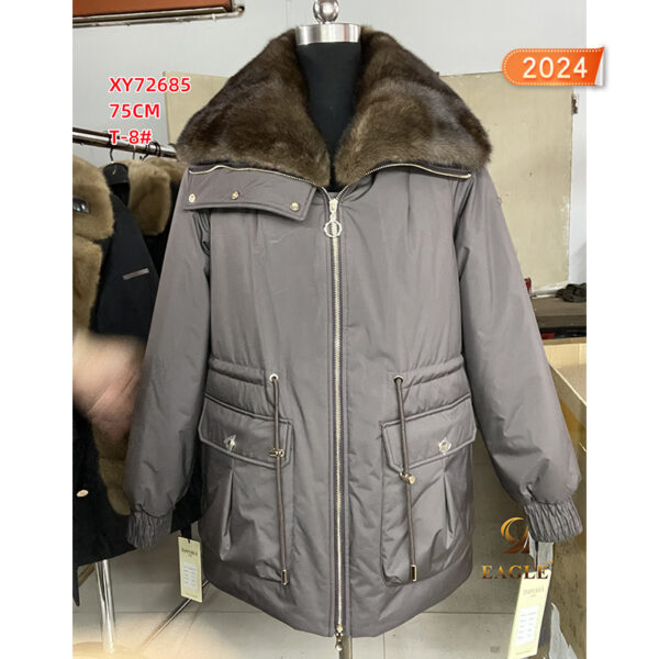 XY72685 куртки с норка текстель — изображение 6
