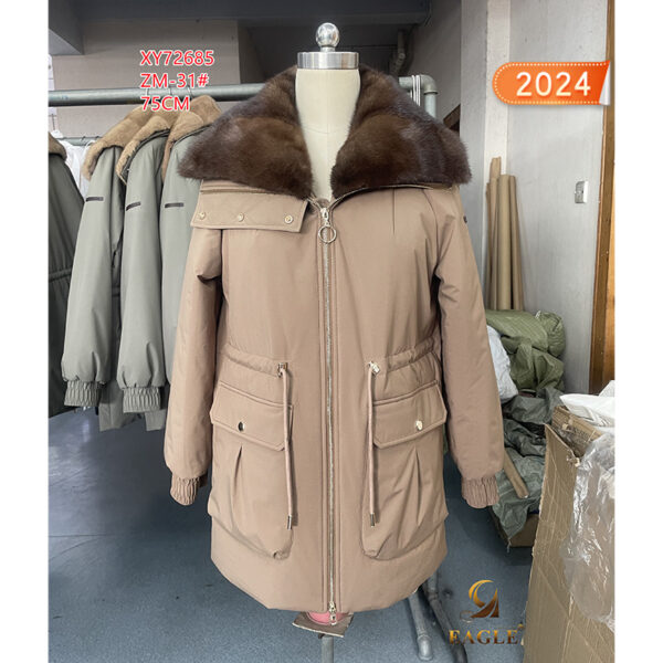 XY72685 куртки с норка текстель — изображение 9