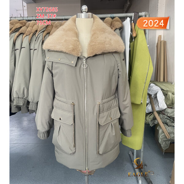 XY72685 куртки с норка текстель — изображение 8