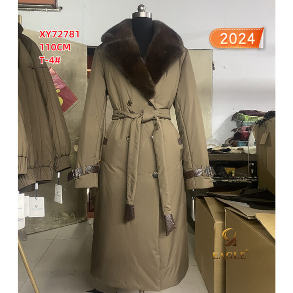 XY72781 Пальто с норка текстель — изображение 7