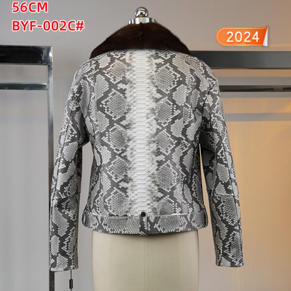 XY39L002 кожа с норка куртки — изображение 12