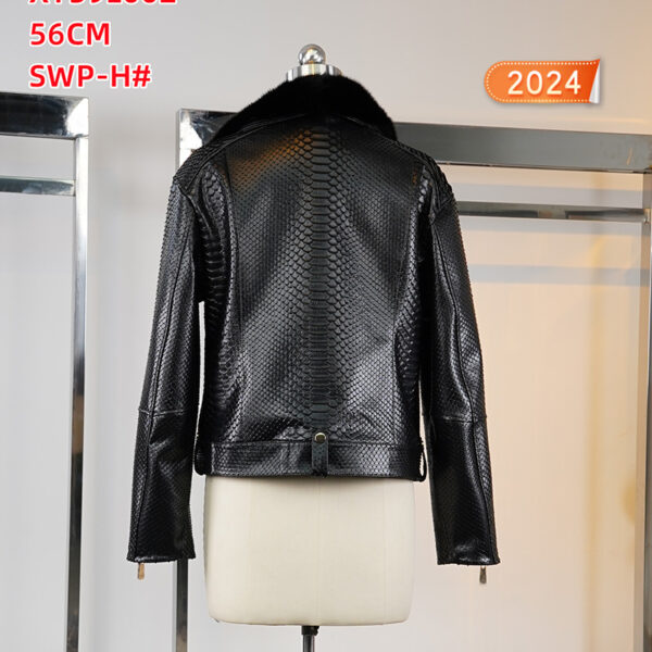 XY39L002 кожа с норка куртки — изображение 3