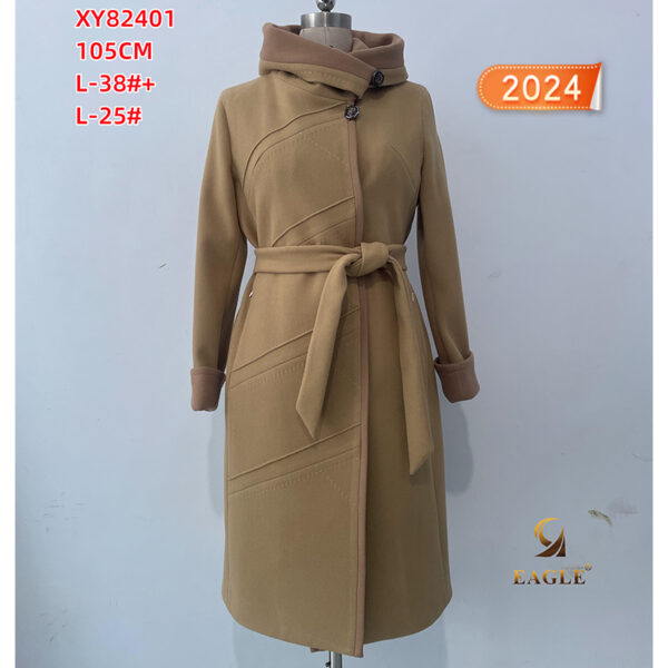 XY82401 Кашемир пальто с подкладки — изображение 5