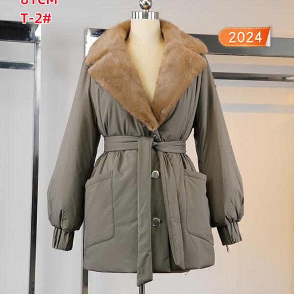 XY72787-1 куртки с норка текстель — изображение 3