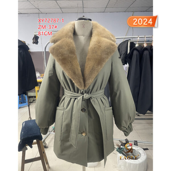 XY72787-1 куртки с норка текстель — изображение 14